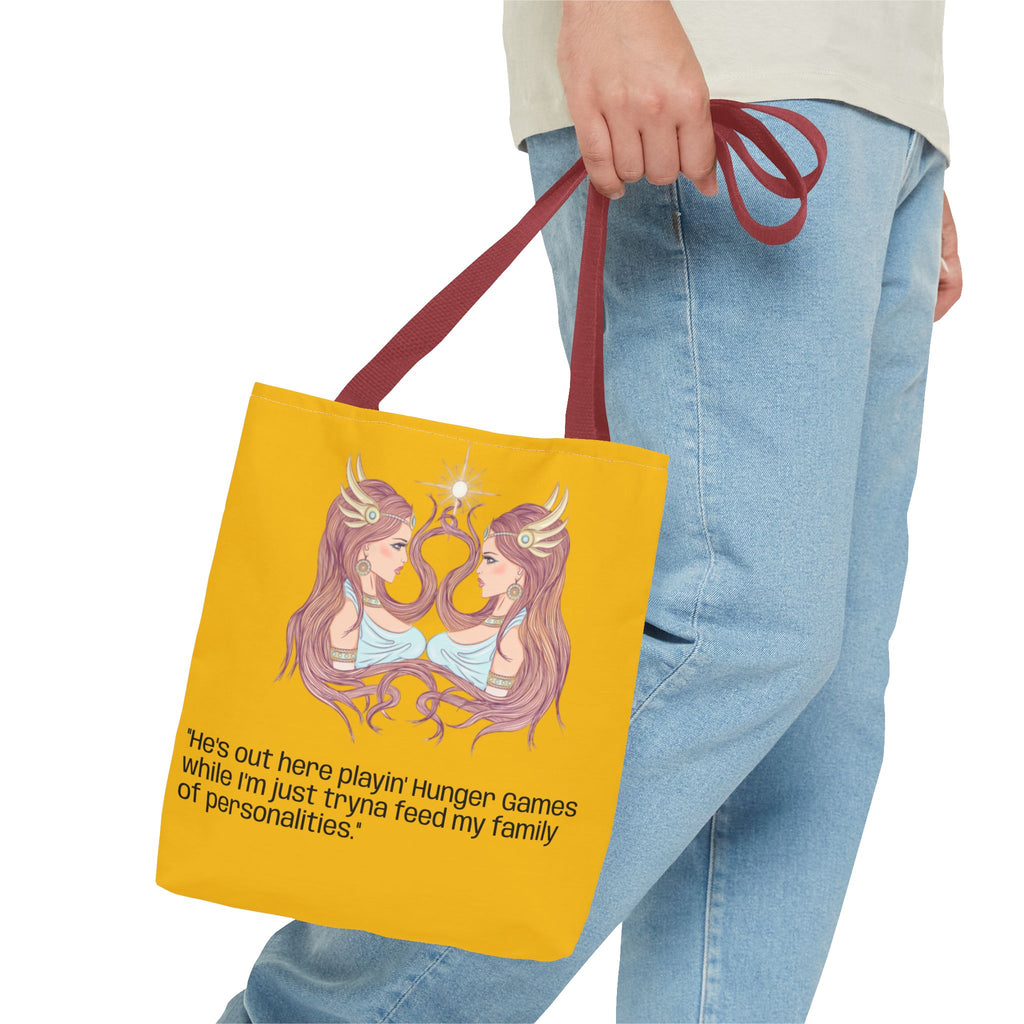 A TellMeYourSign LOL Trump Tote Bag (AOP)