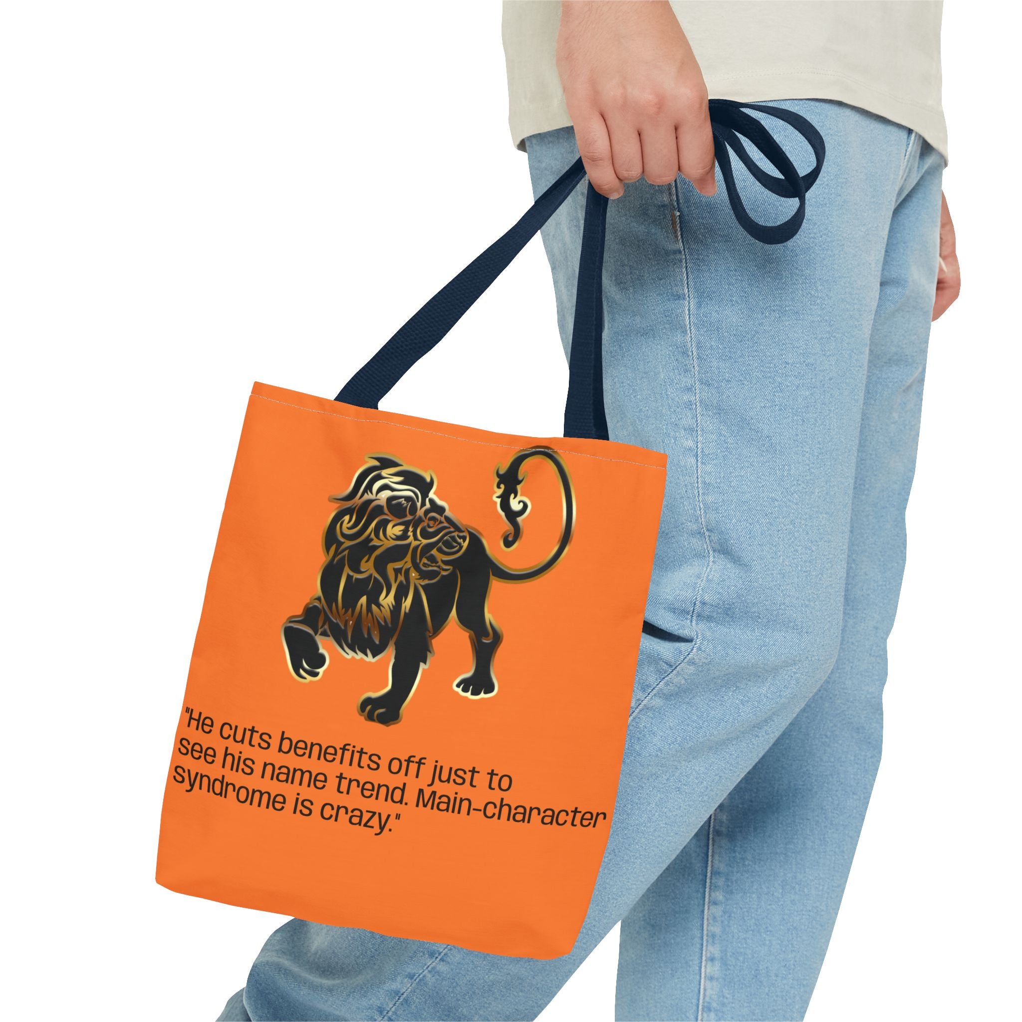 A TellMeYourSign LOL Trump Tote Bag (AOP)