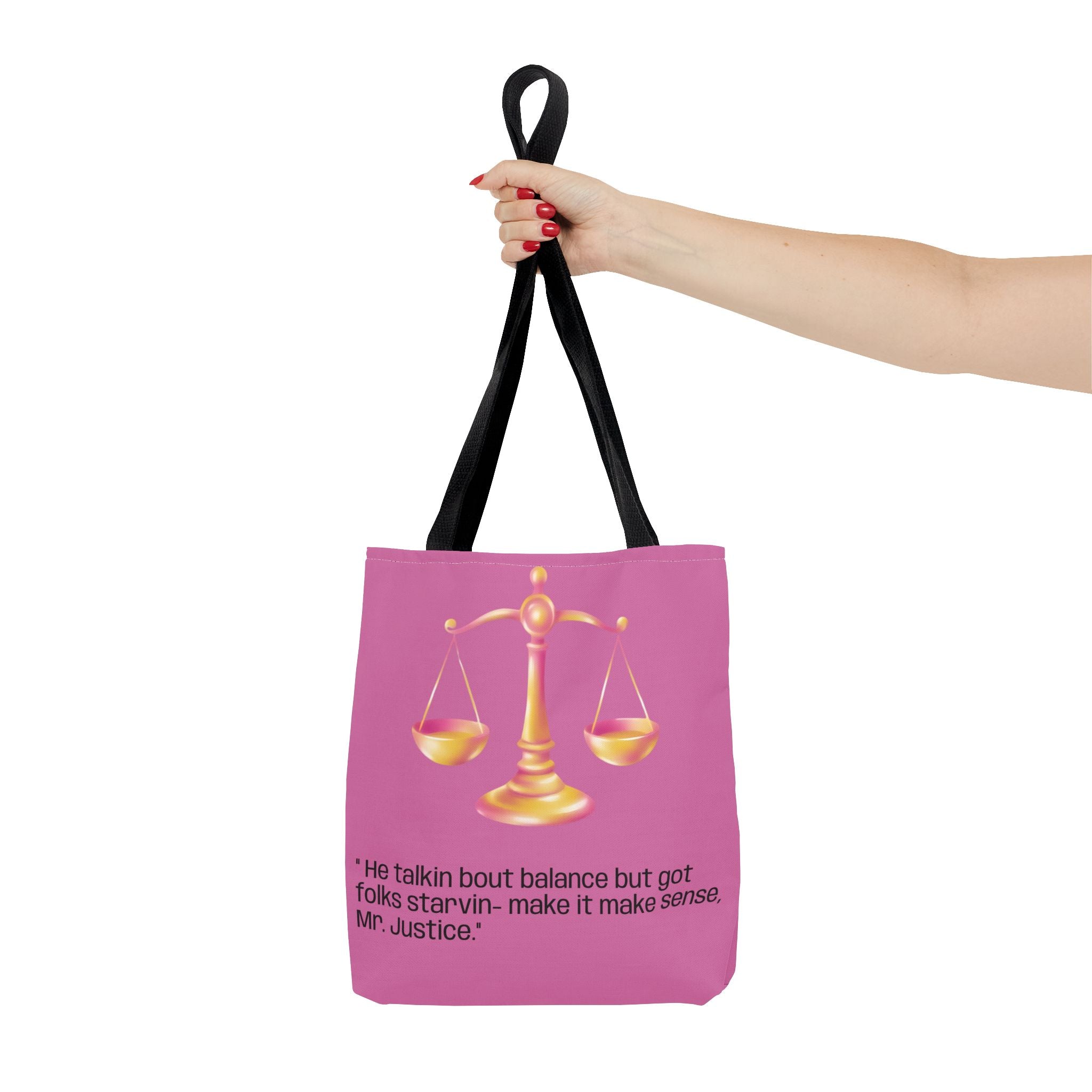 A TellMeYourSign LOL Trump Tote Bag (AOP)