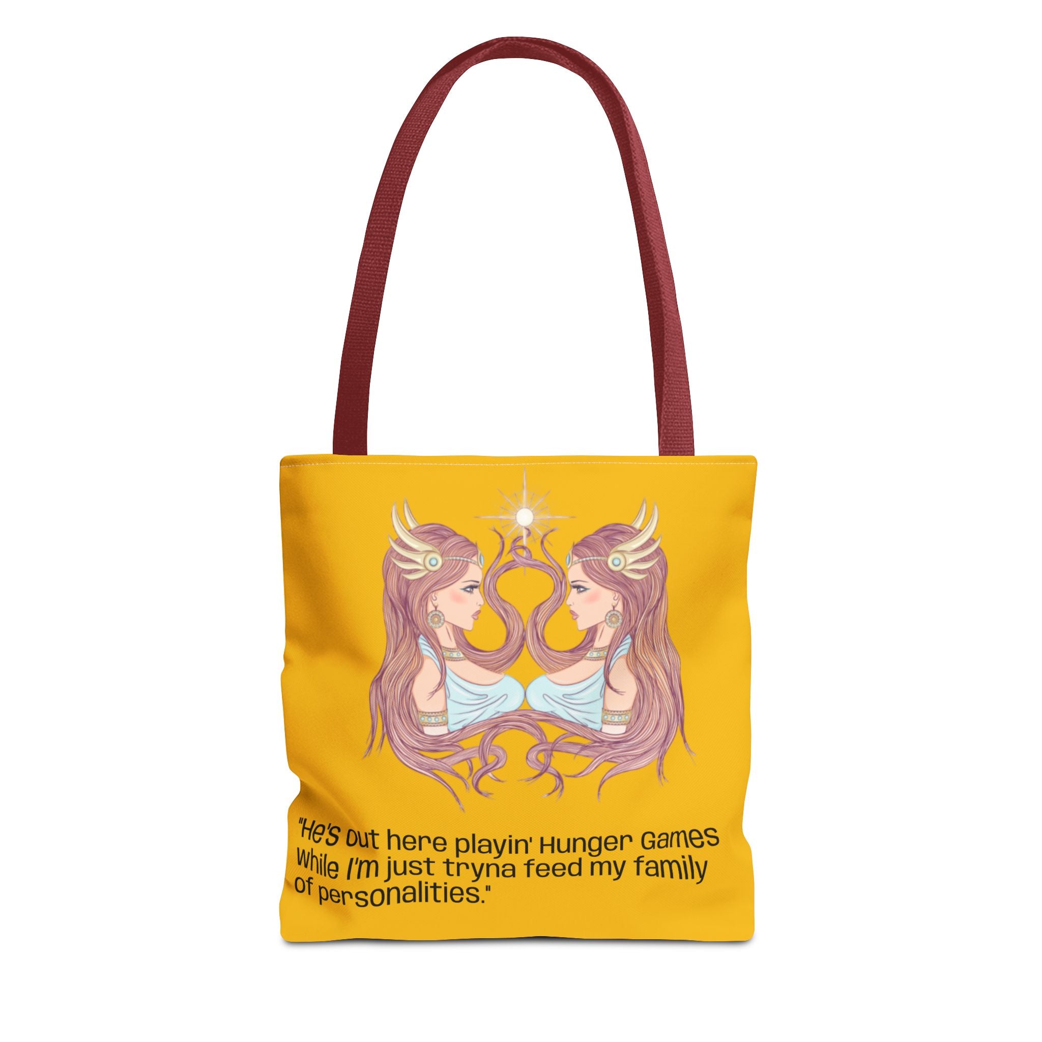 A TellMeYourSign LOL Trump Tote Bag (AOP)