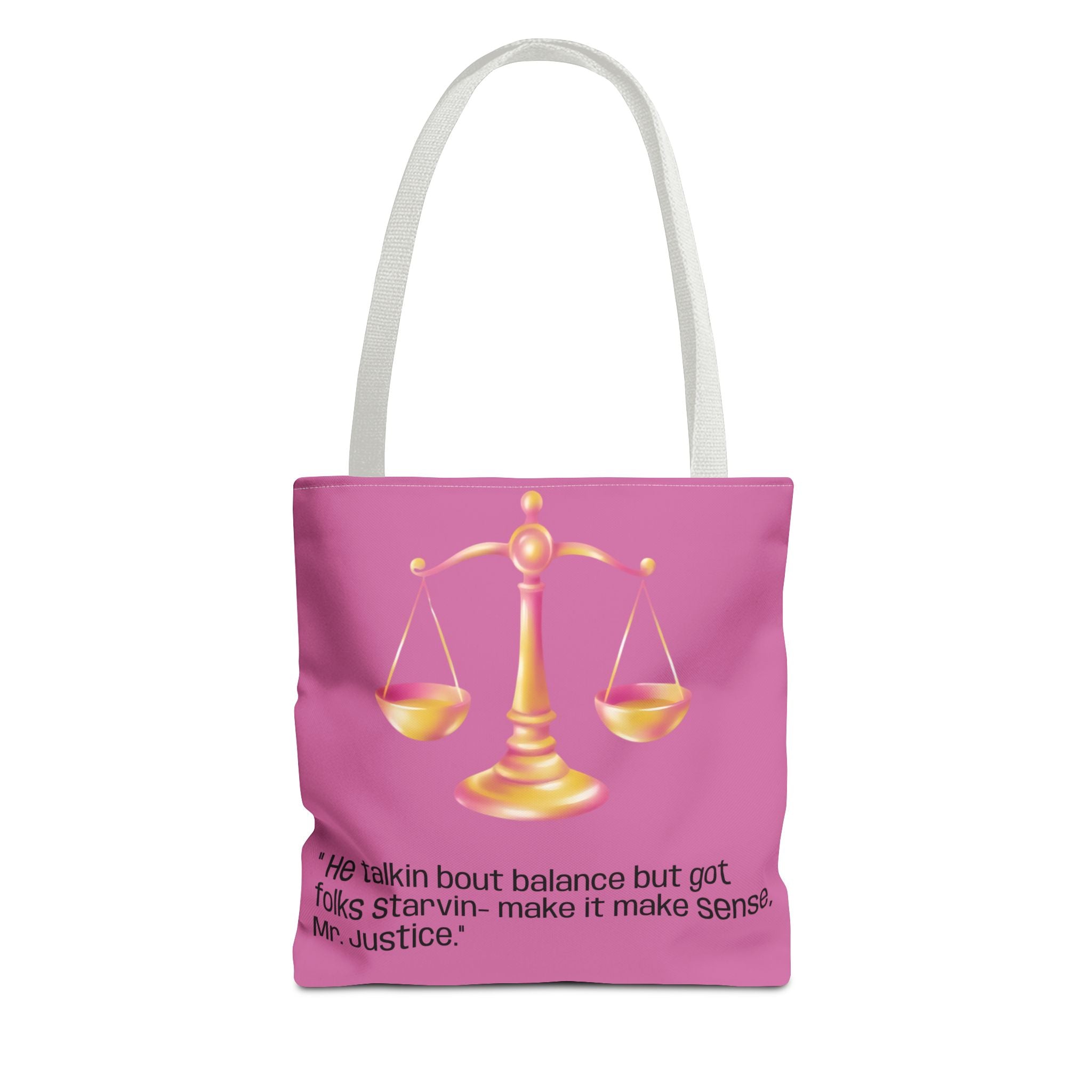 A TellMeYourSign LOL Trump Tote Bag (AOP)