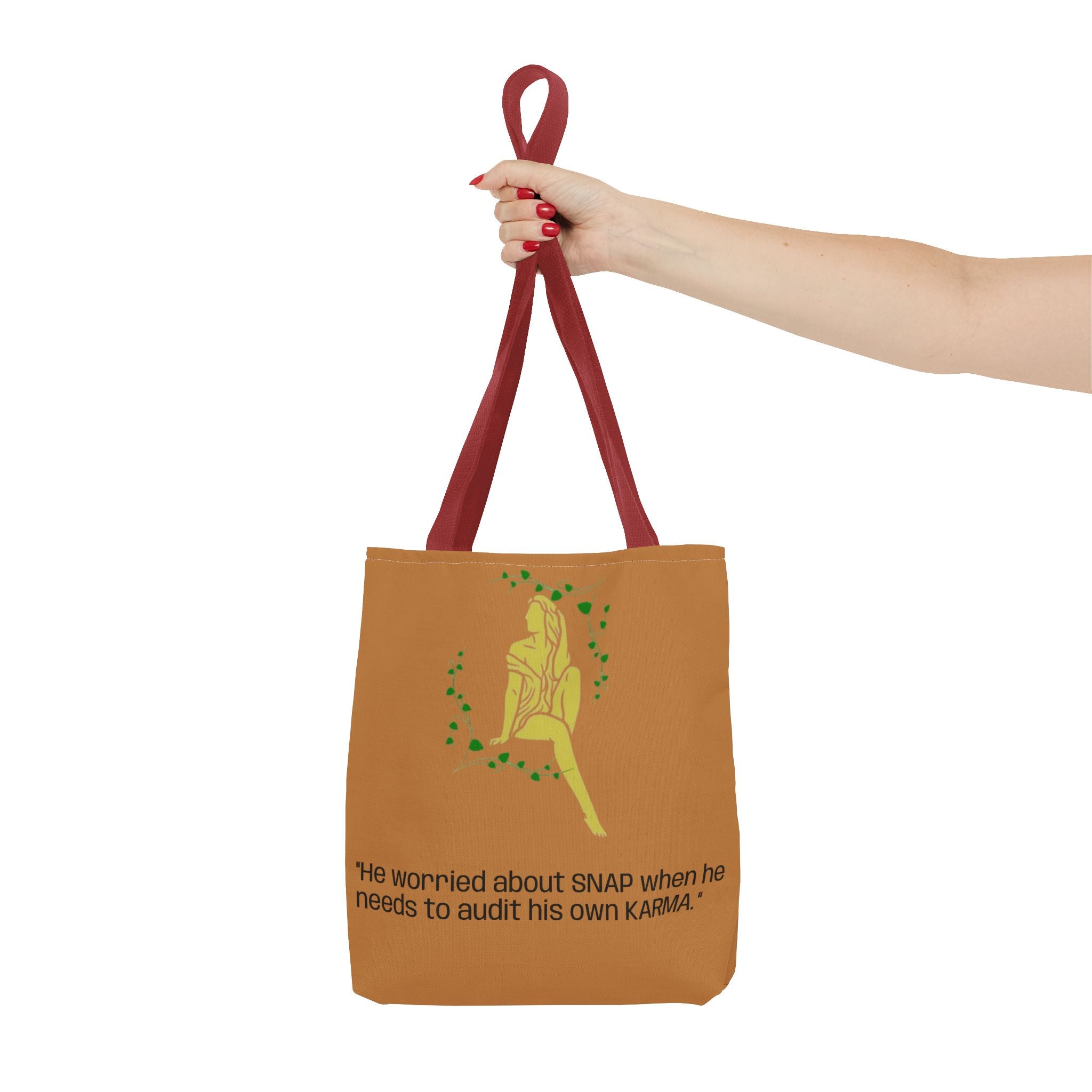 A TellMeYourSign LOL Trump Tote Bag (AOP)