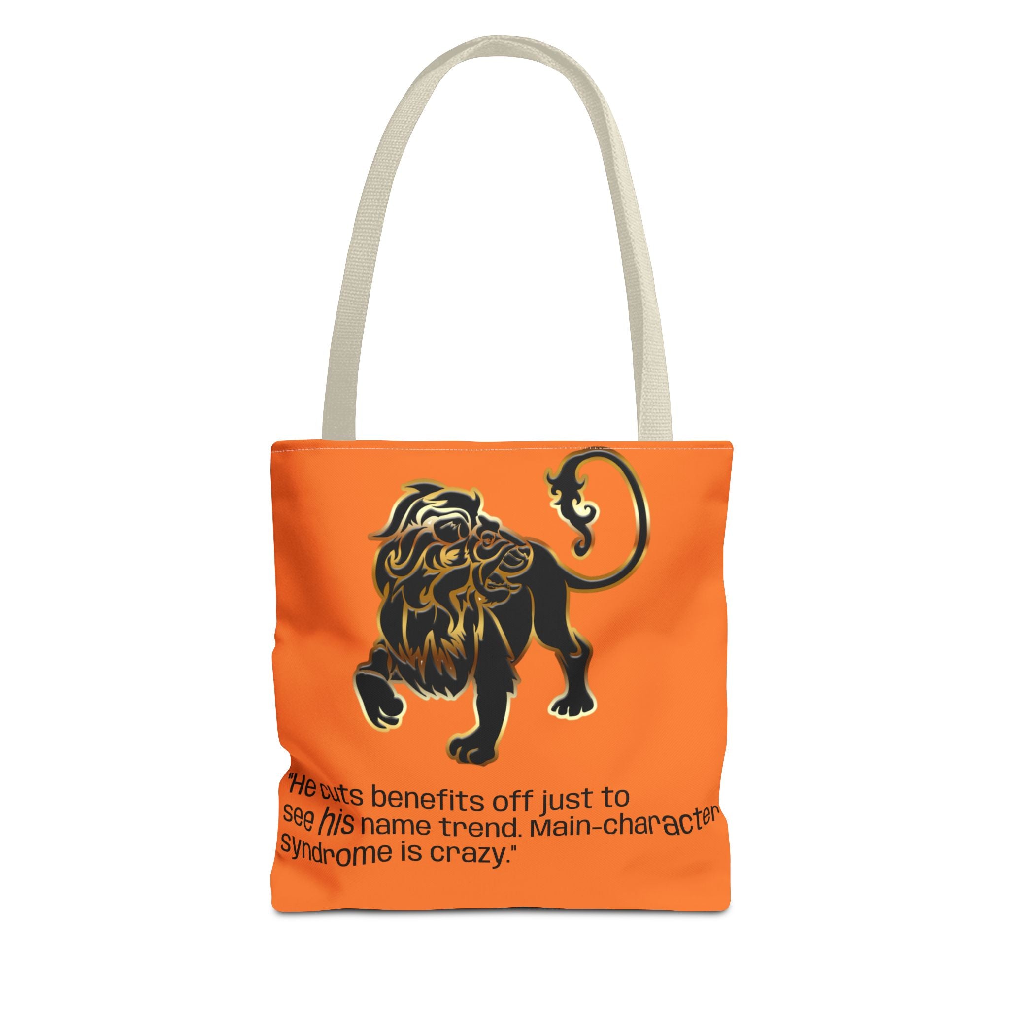 A TellMeYourSign LOL Trump Tote Bag (AOP)