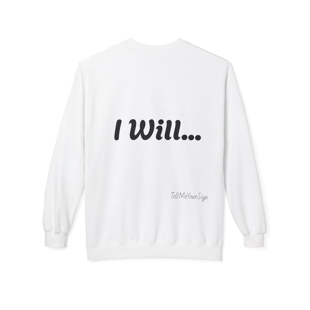 Leo Zodiac Crewneck Sweatshirt, Astrology Gift, Horoscope Sweatshirt, Personalized Leo Apparel, July-August Birthdays