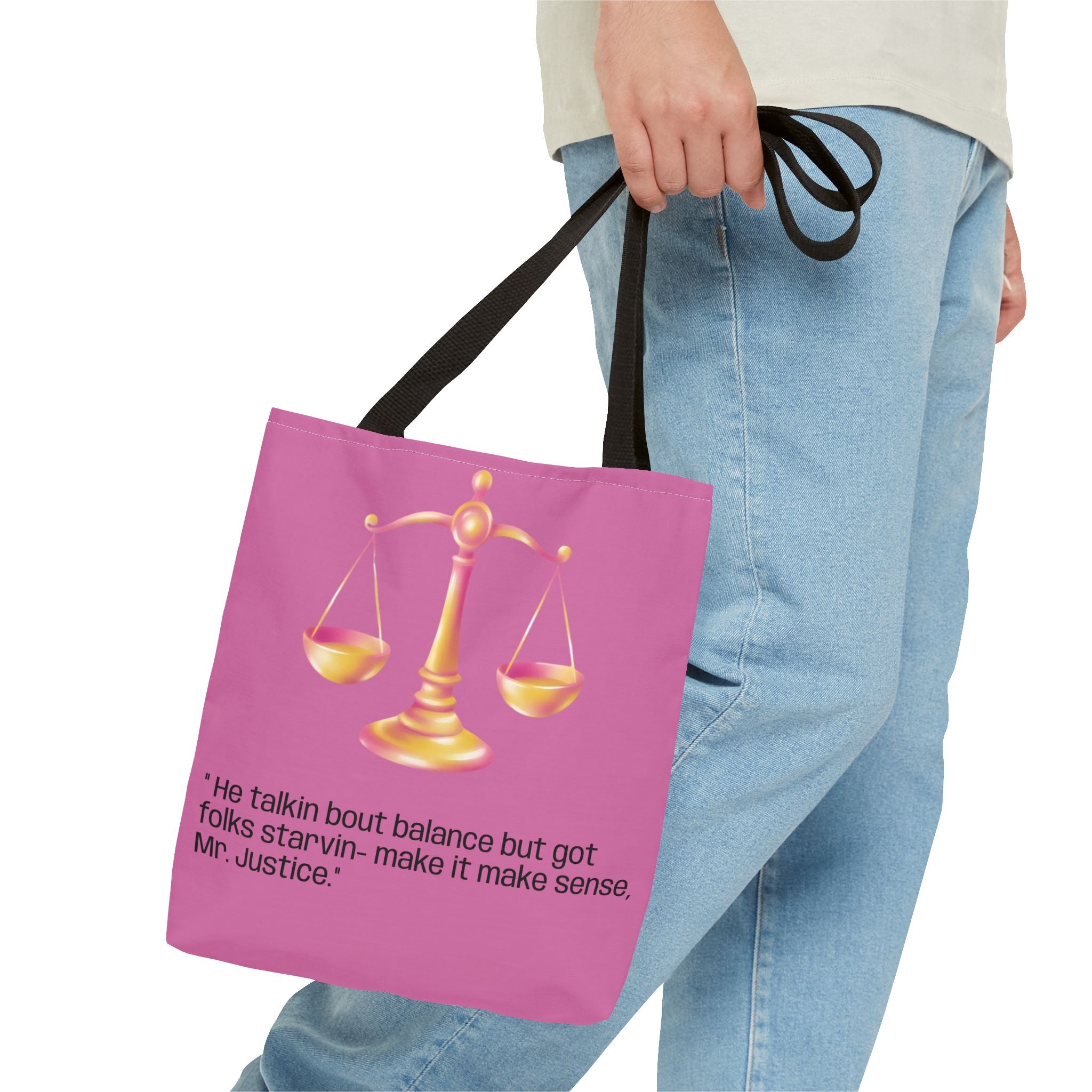 A TellMeYourSign LOL Trump Tote Bag (AOP)