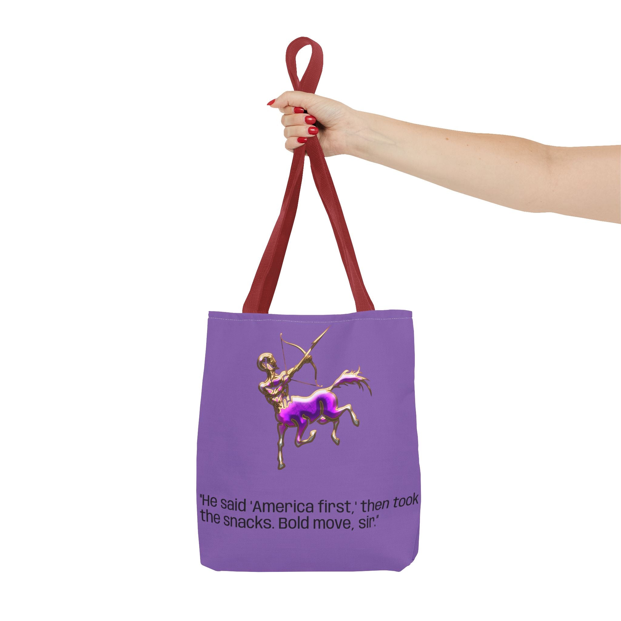 A TellMeYourSign LOL Trump Tote Bag (AOP)