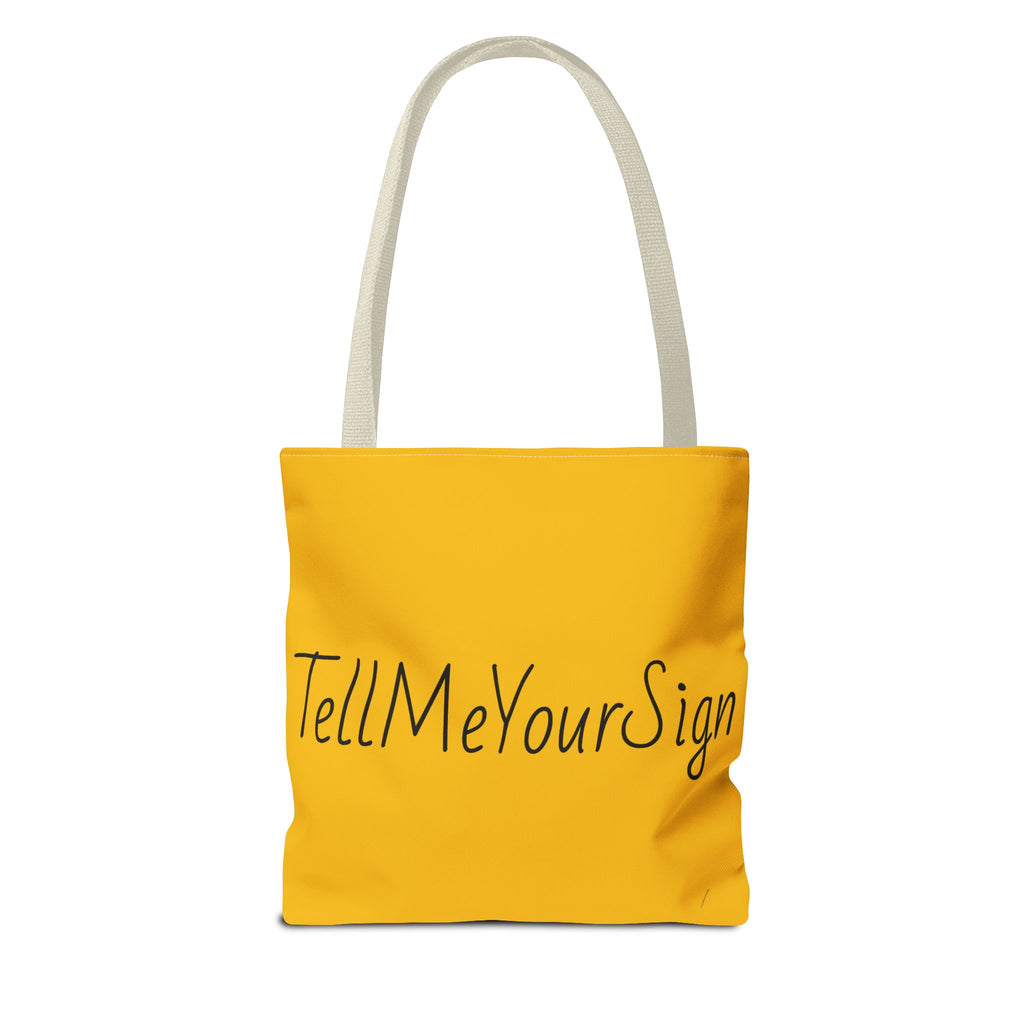 A TellMeYourSign LOL Trump Tote Bag (AOP)