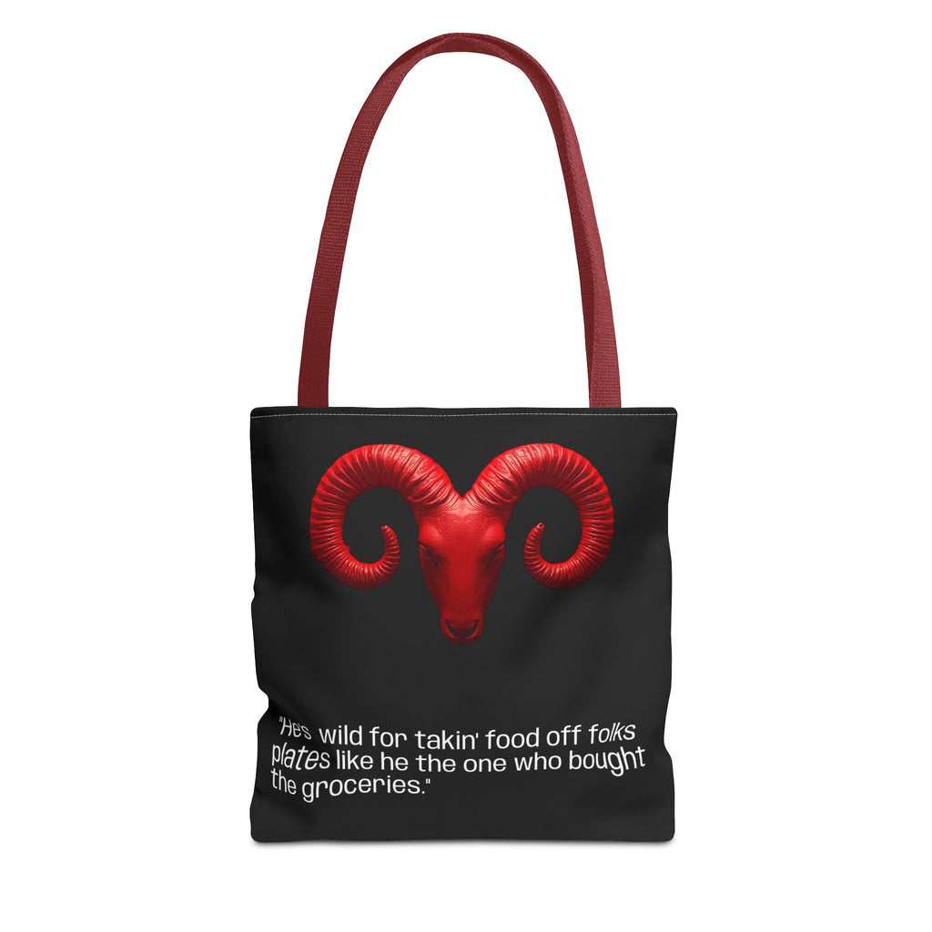 A TellMeYourSign LOL Trump Aries Tote Bag (AOP)