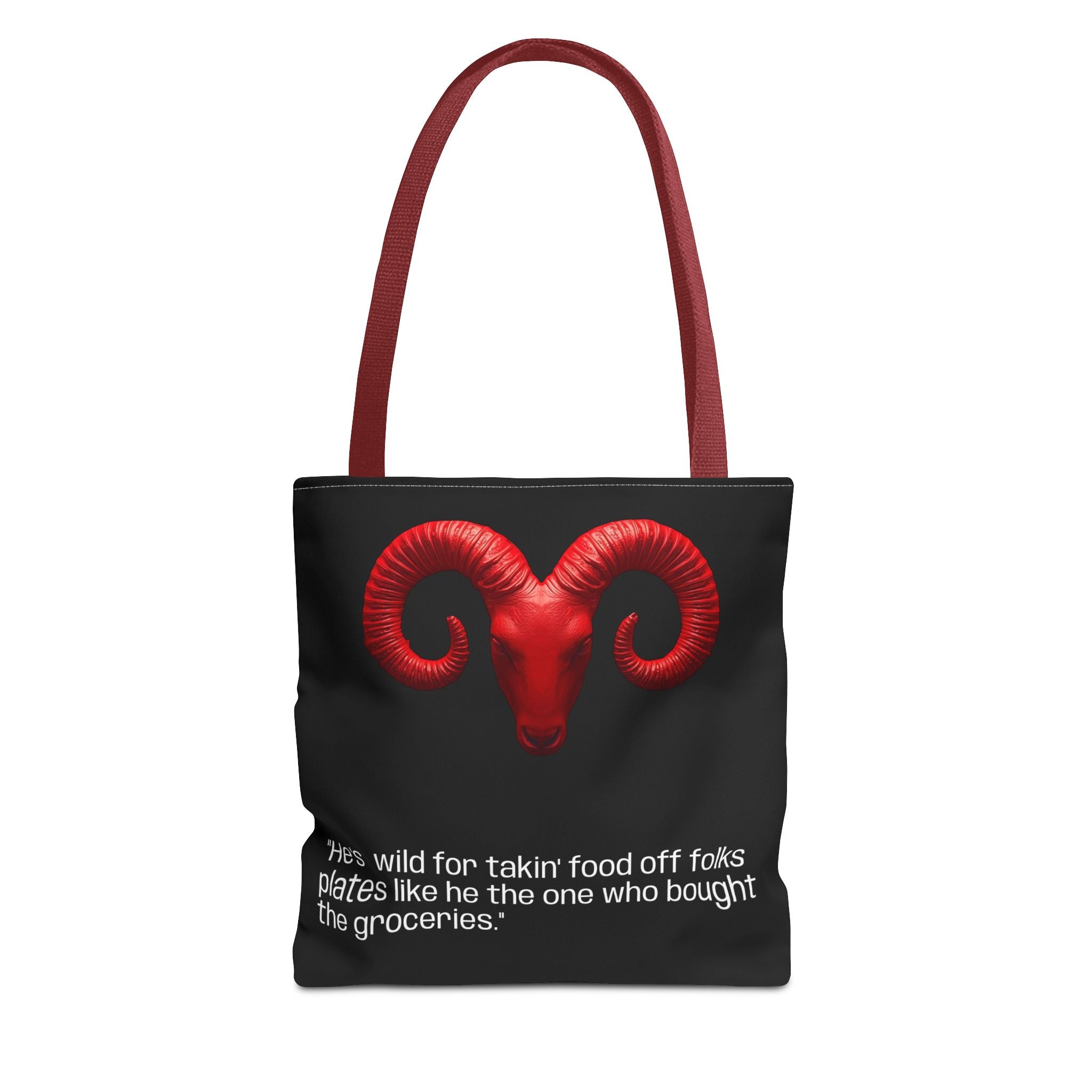 A TellMeYourSign LOL Trump Aries Tote Bag (AOP)