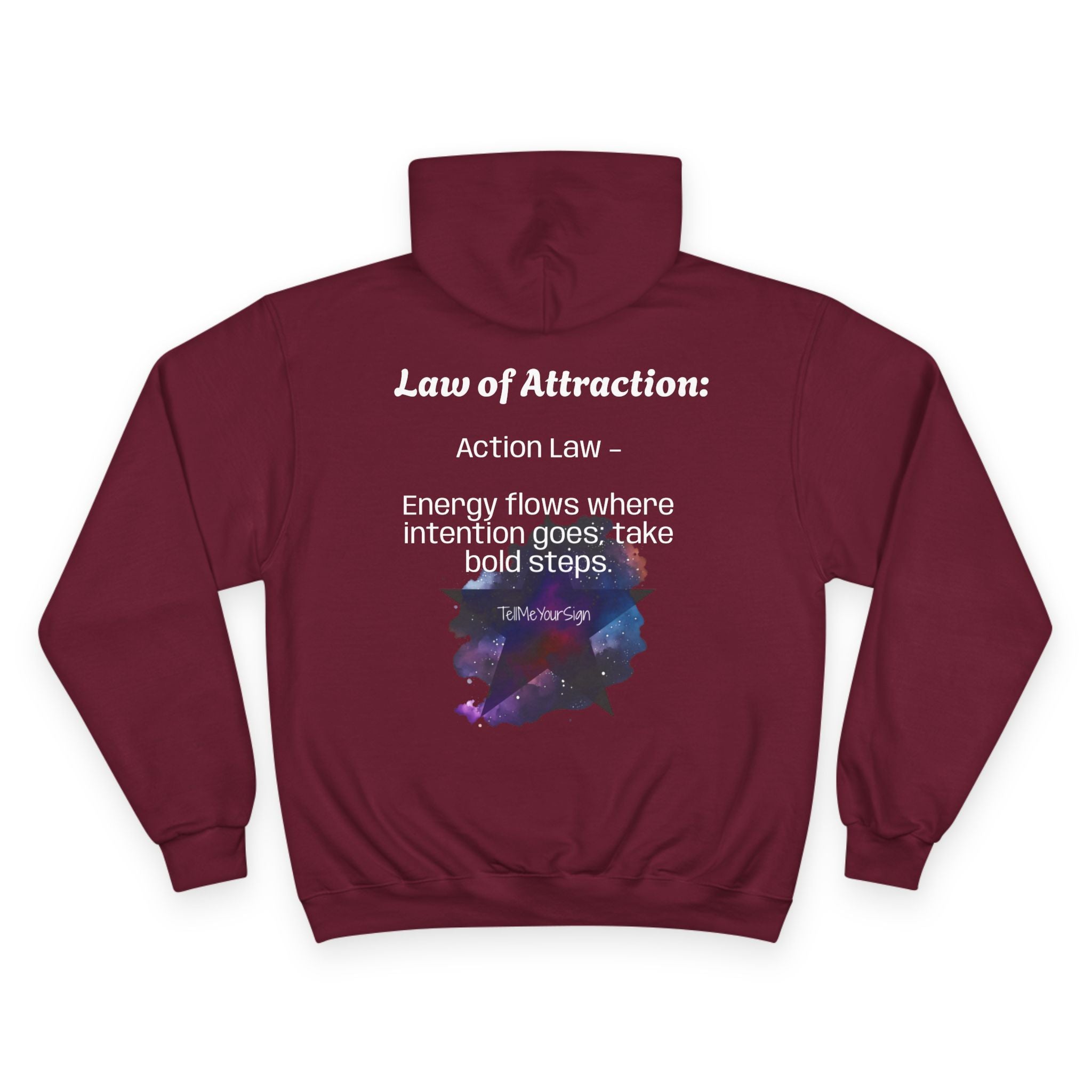 Champion Zodiac Hoodie: Aries Star Sign, Astrology Fashion, Personalized Gift, Cosmic Sweatshirt, Horoscope Wear