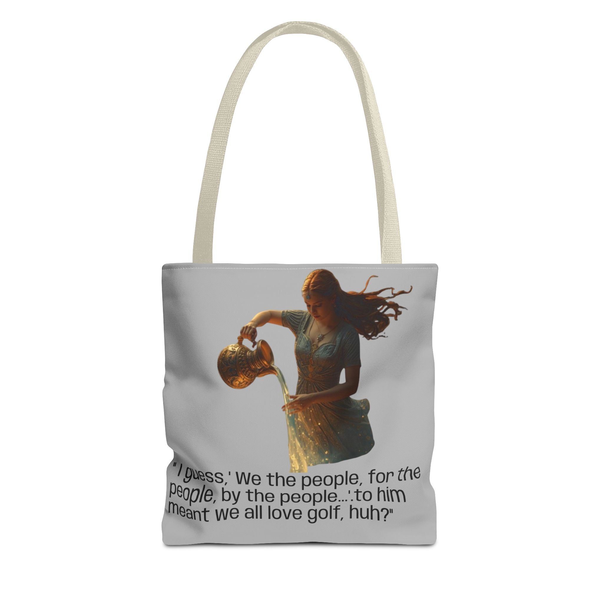 A TellMeYourSign LOL Trump Zodiac Tote Bag